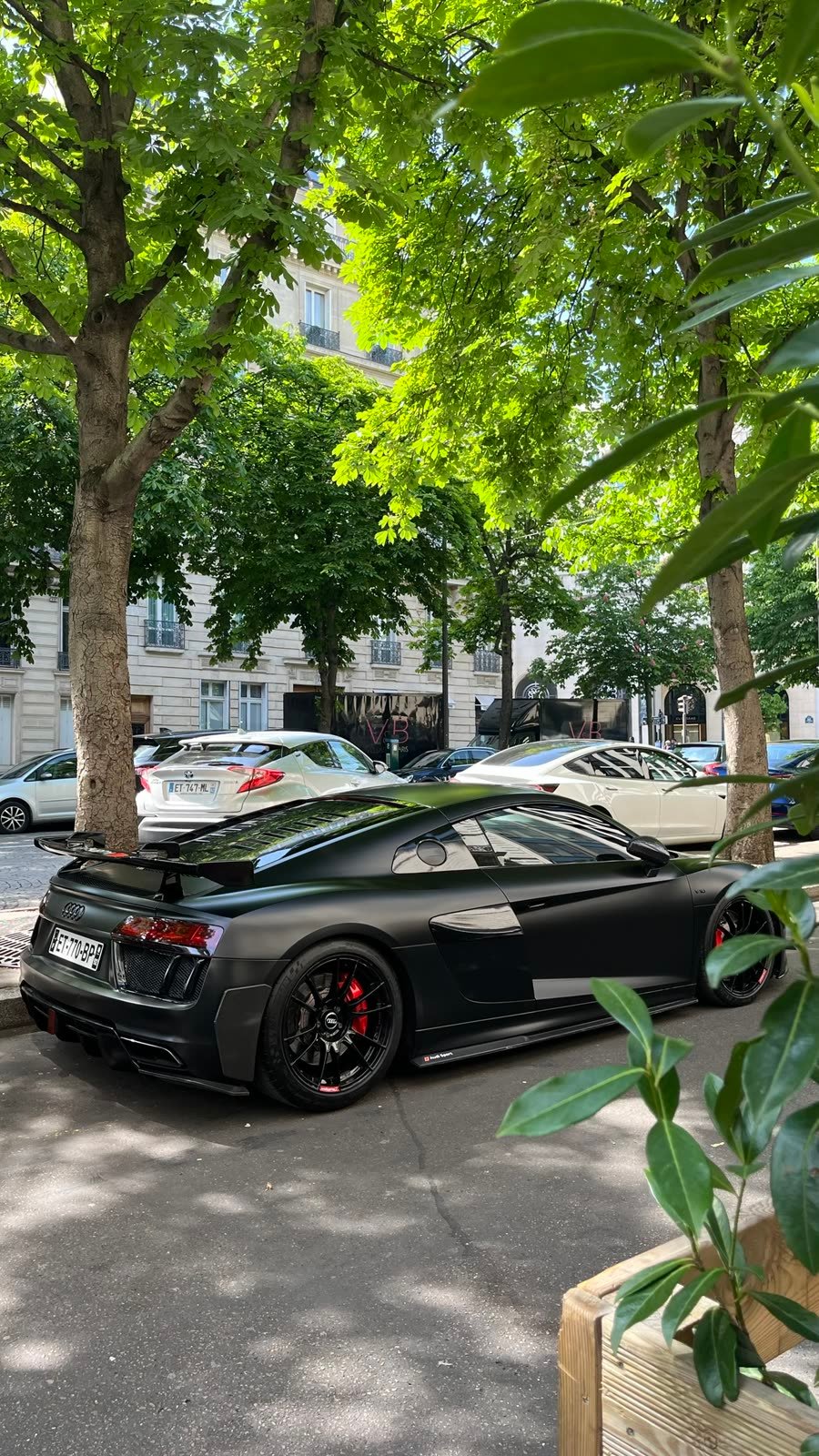 Audi R8 V10 à Paris
