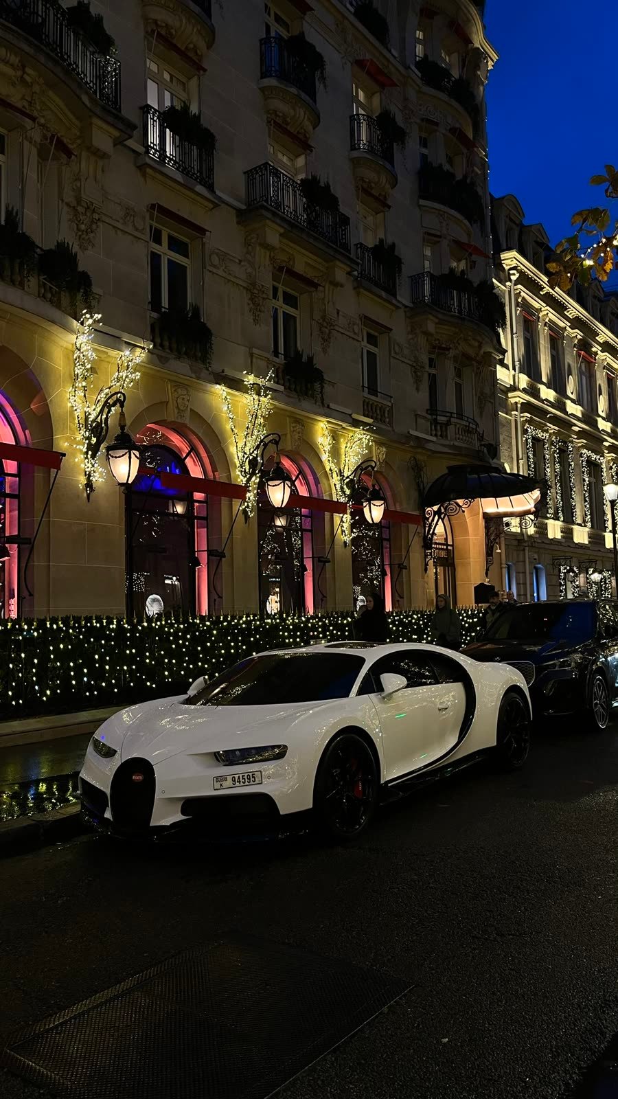 Bugatti Chiron à Paris