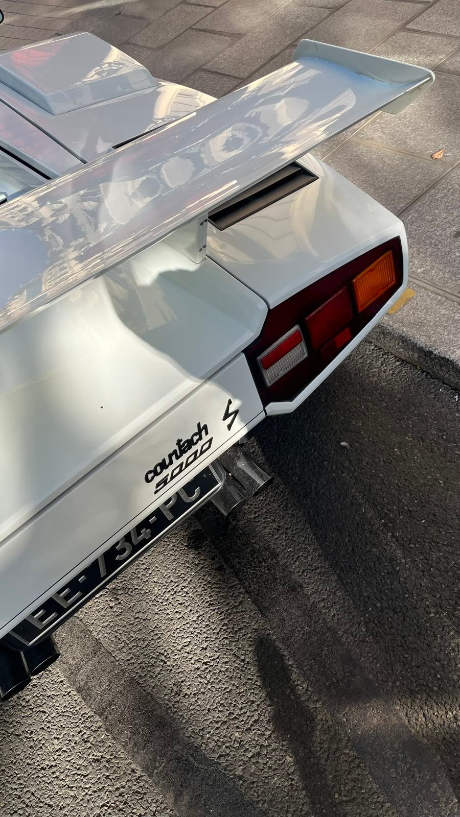 Lamborghini Countach à Paris