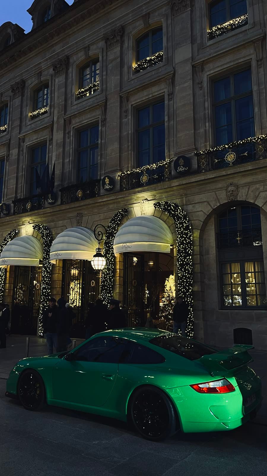 Porsche 992 GT3 à Paris